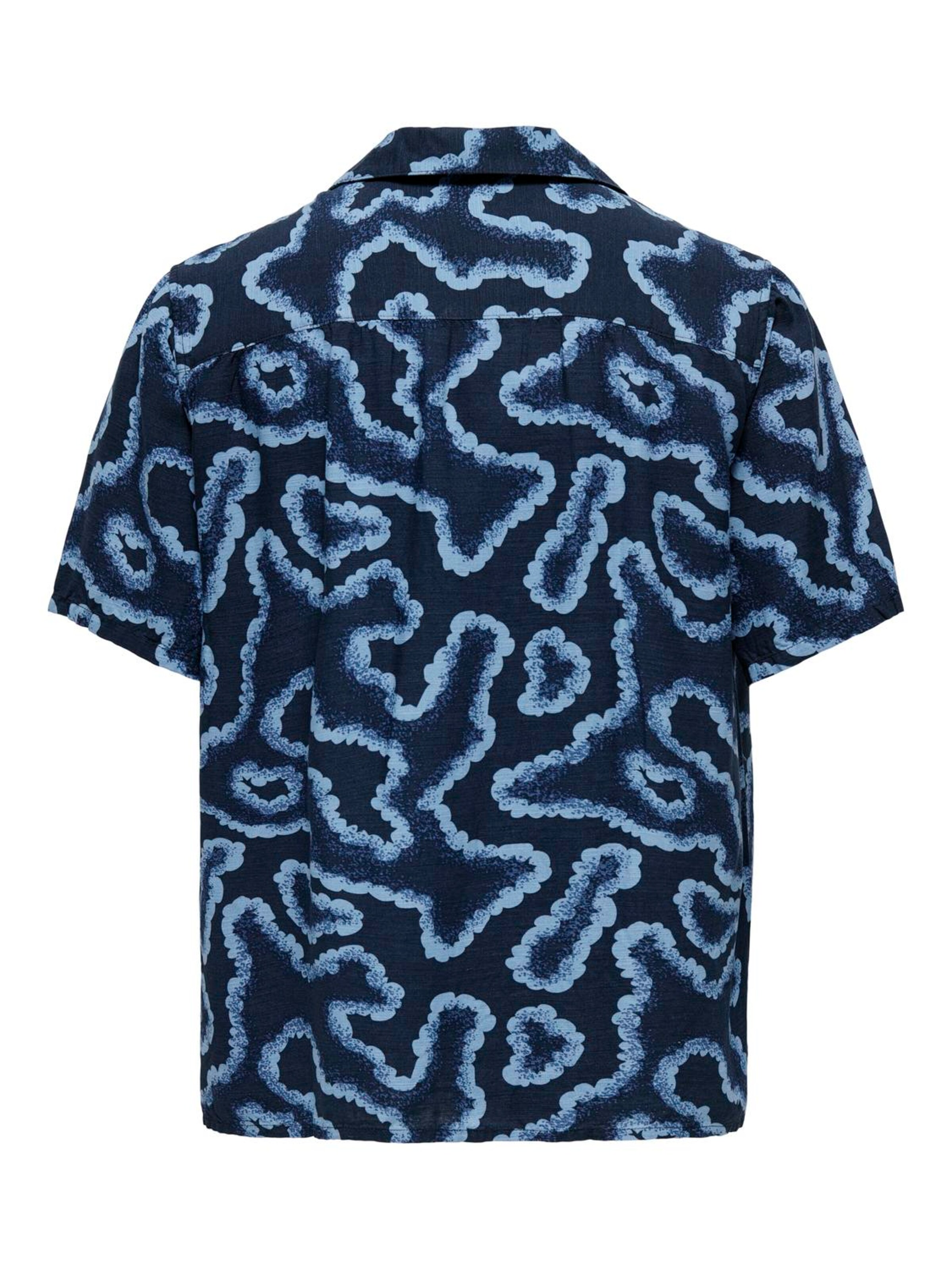 zils Only & Sons Komforta piegriezums Krekls 'Noy'