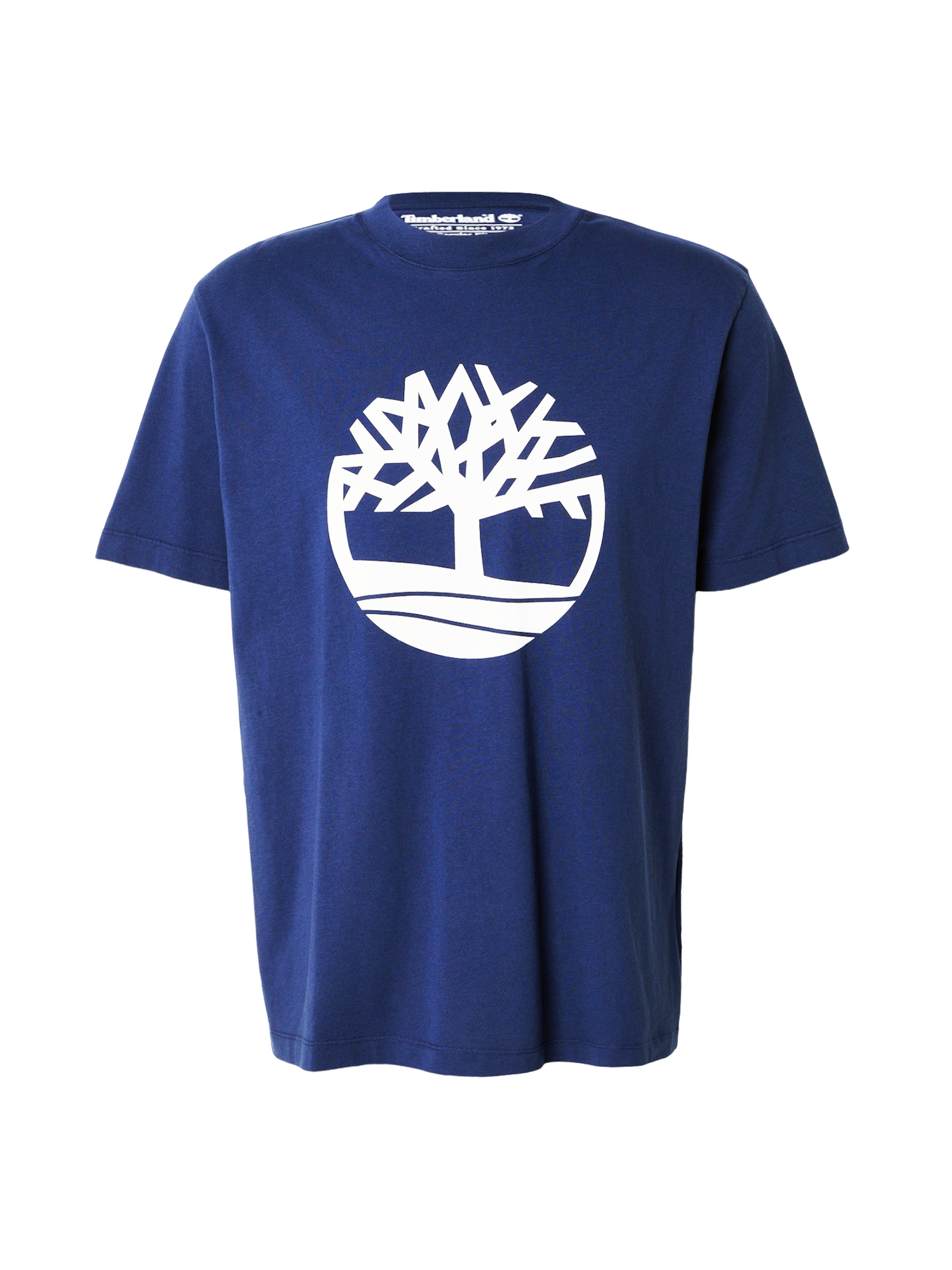 TIMBERLAND Shirt 'NORTHWOOD TREE' in Blauw: voorkant