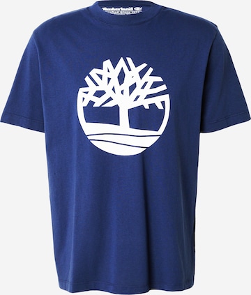 Tricou 'NORTHWOOD TREE' de la TIMBERLAND pe albastru: față