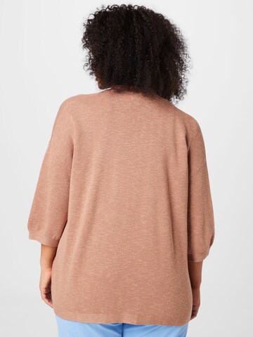 Tom Tailor Women + Knit Cardigan in Brown