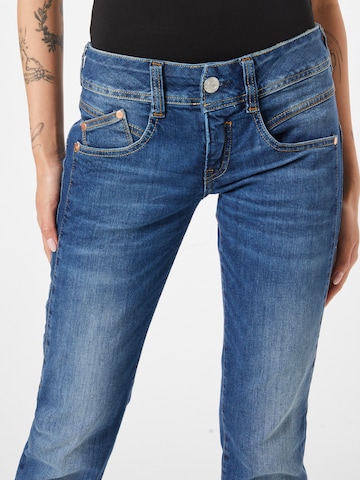 Herrlicher Slimfit Jeans 'Gila' in Blauw