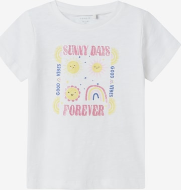 balta NAME IT Marškinėliai 'NMFJEANETTE': priekis