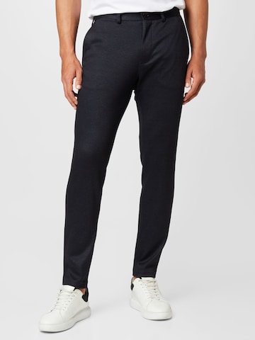 Matinique Chino trousers 'Liam' in Blue: front