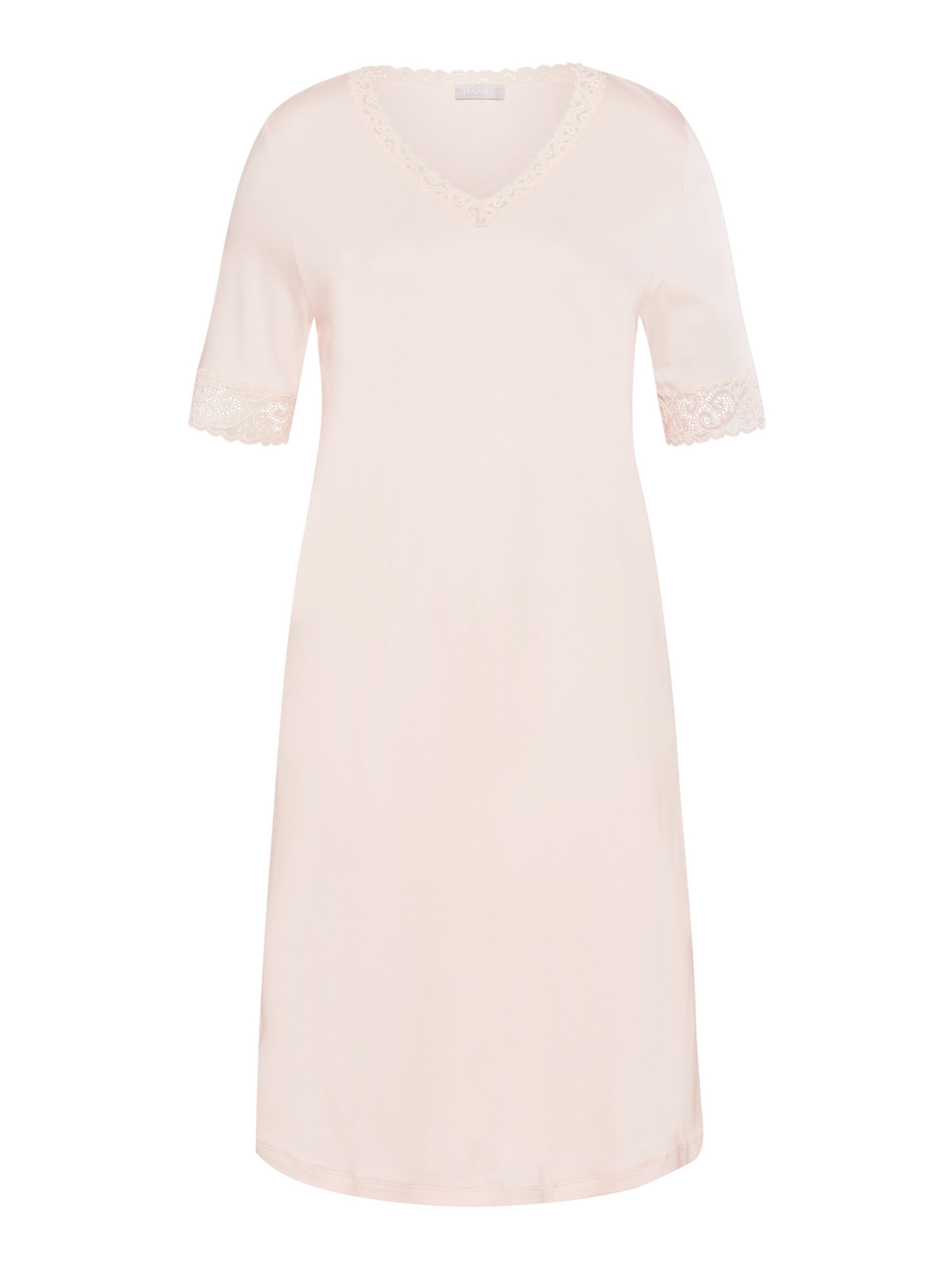 Hanro - Camisola de pijama ' Moments ' em rosa: frente