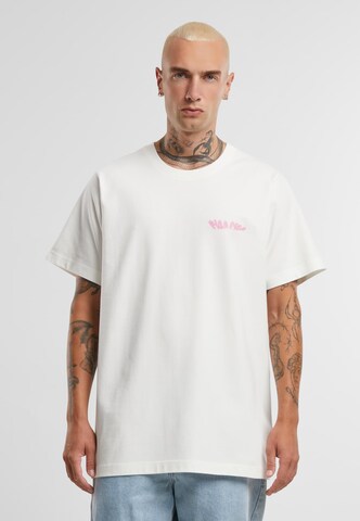 Pica Pica Shirt 'Lemon Spritz' in Wit: voorkant