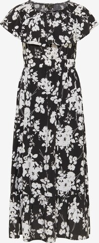 Robe faina en noir : devant