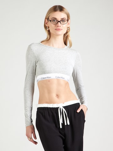 Maiou de la Calvin Klein Underwear pe gri: față