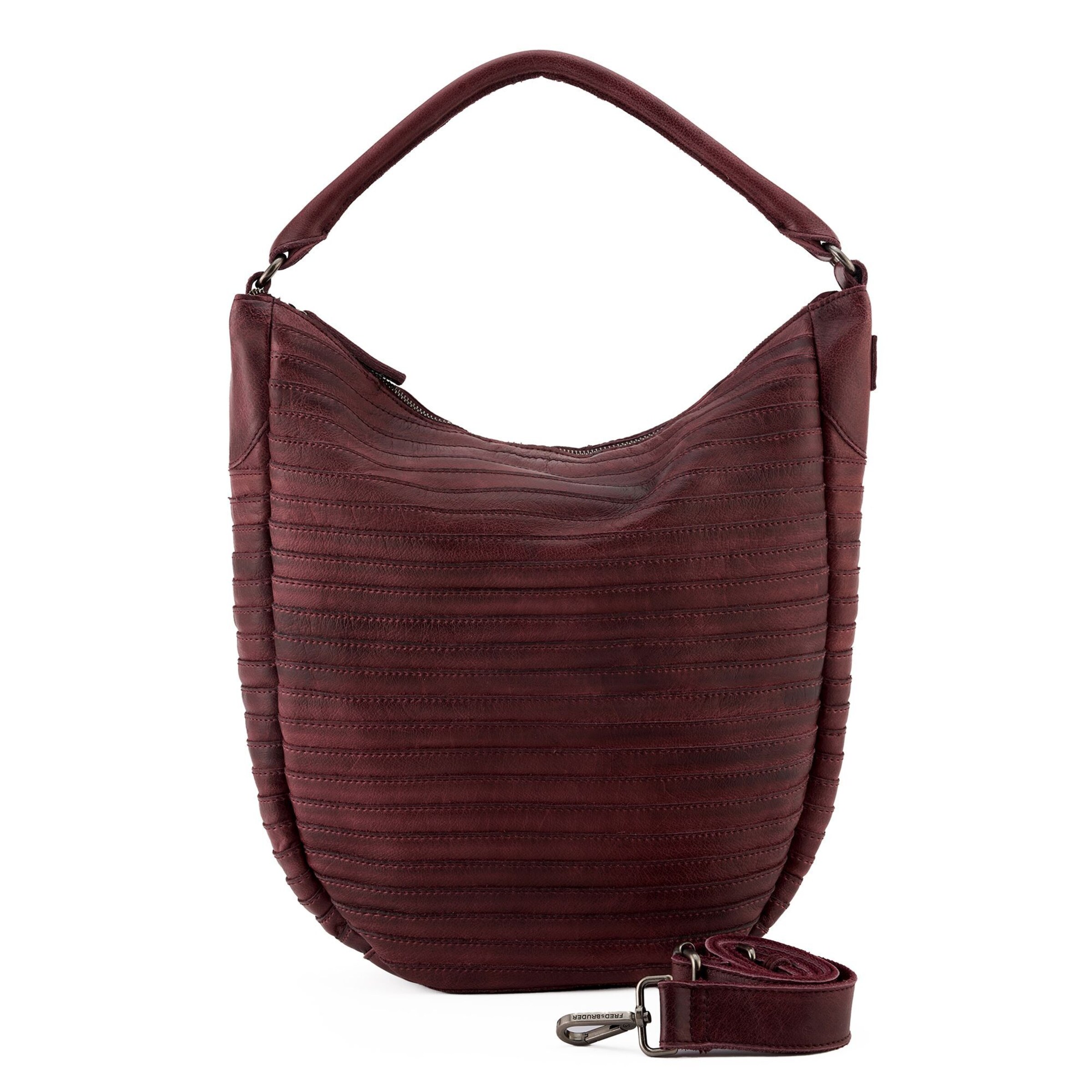 FREDsBRUDER Schoudertas 'Gürteltier' in Rood: voorkant