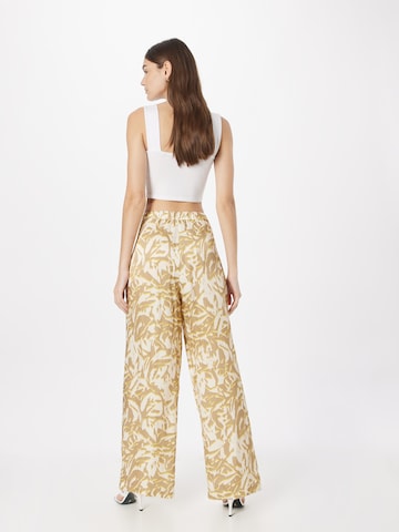 BOGNER Wide leg Pants 'TISHA' in Beige