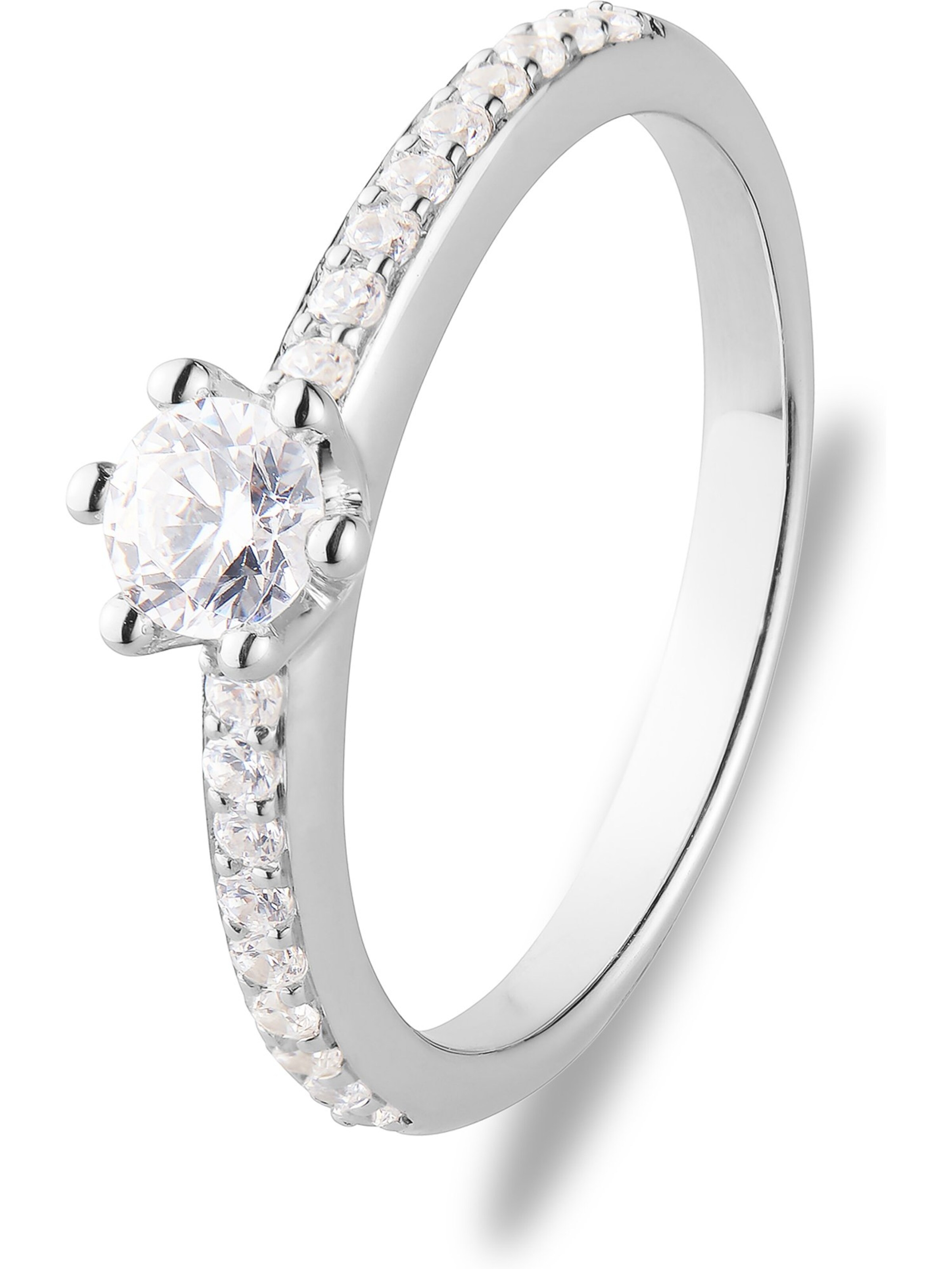 CHRIST Ring in Silber: Vorderseite