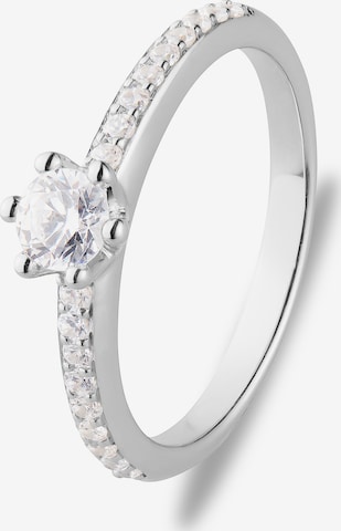 CHRIST Ring in Silber: Vorderseite