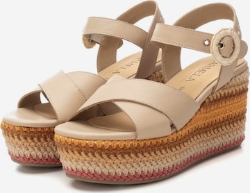 Xti Sandale in Beige: Vorderseite