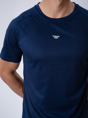 Coupe regular Chemise ' Encore ' Toujours Actif en bleu