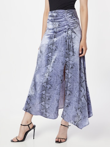 TOPSHOP Skirt in Purple: front