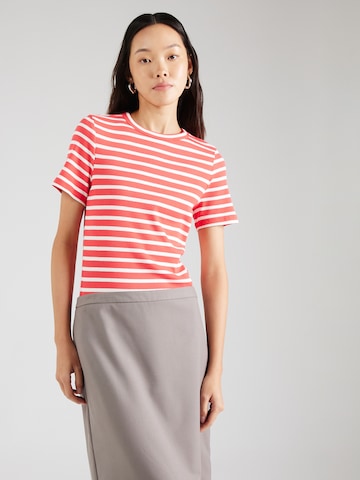 SAINT TROPEZ - Camiseta 'Aster' en rojo: frente