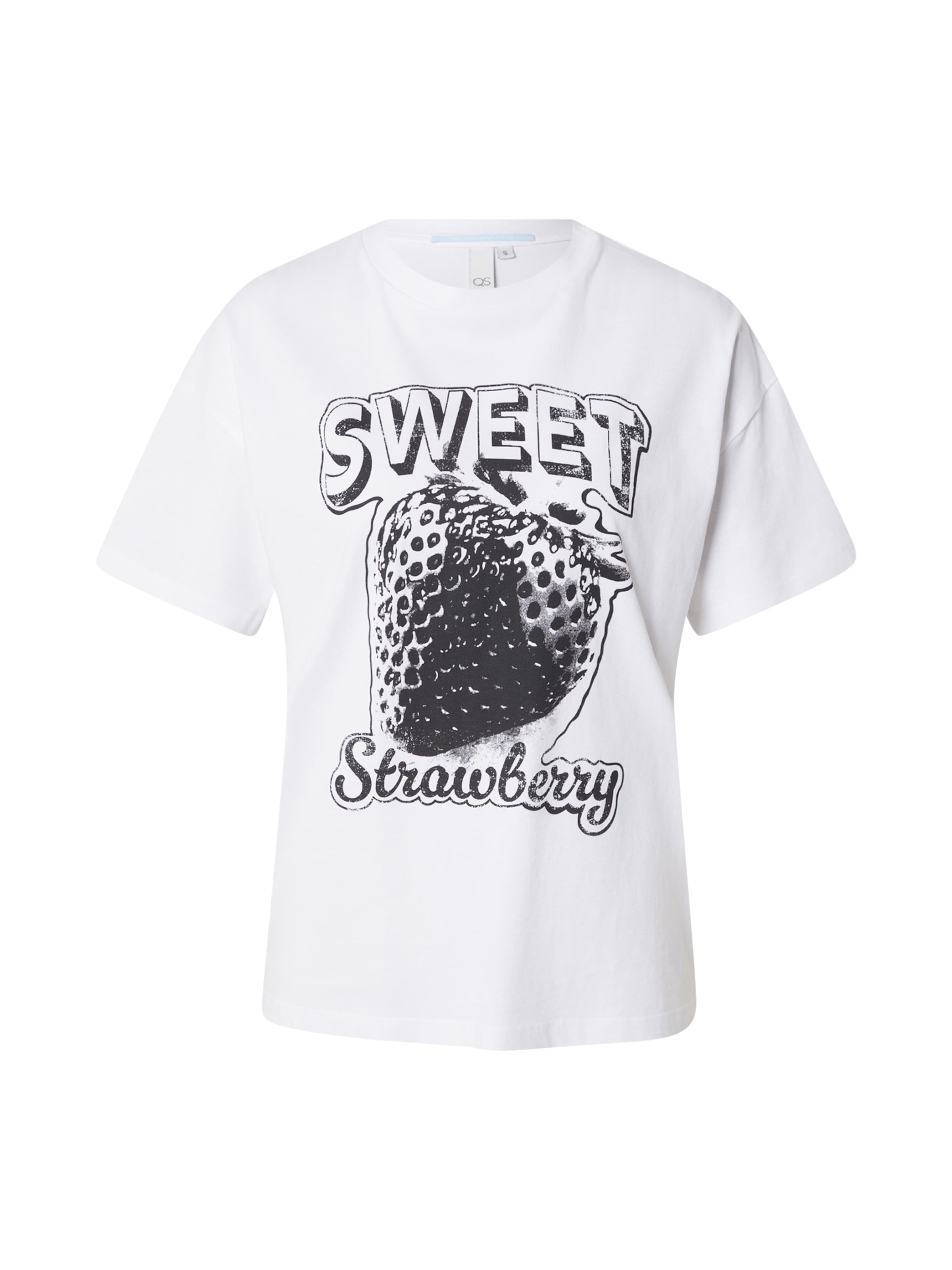 QS T-Shirt in Weiß: Vorderseite