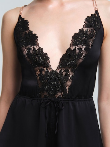 Penti Body 'PENTI Obsidia Spitzen-Teddy' – černá