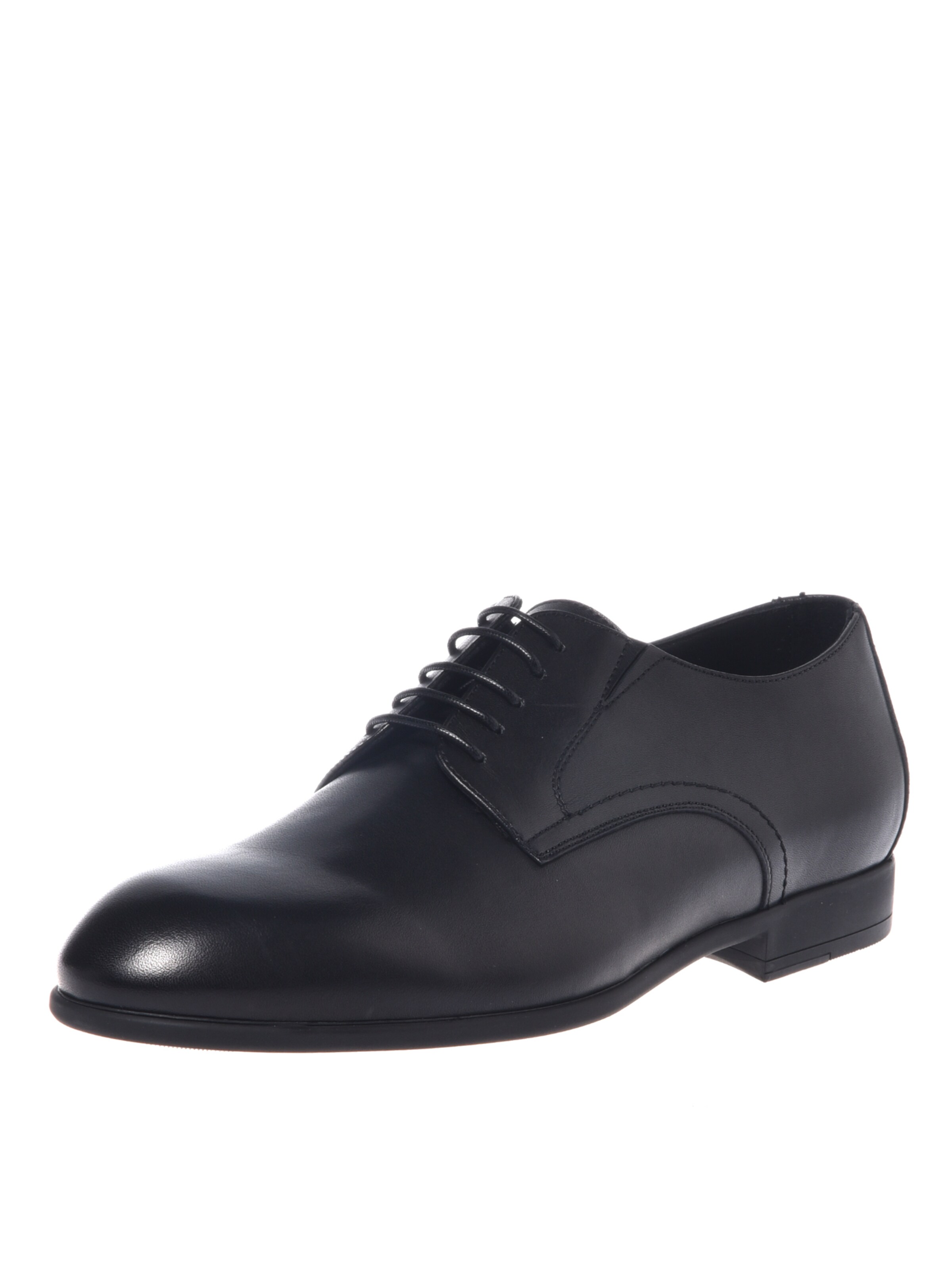 Chaussure à lacets BALDININI en noir : devant