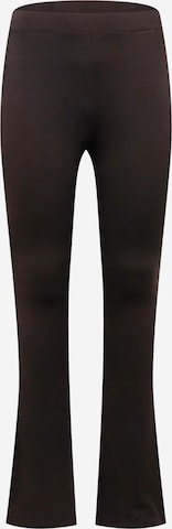 PIECES Curve Spodnie 'NALA' w kolorze czarny: przód