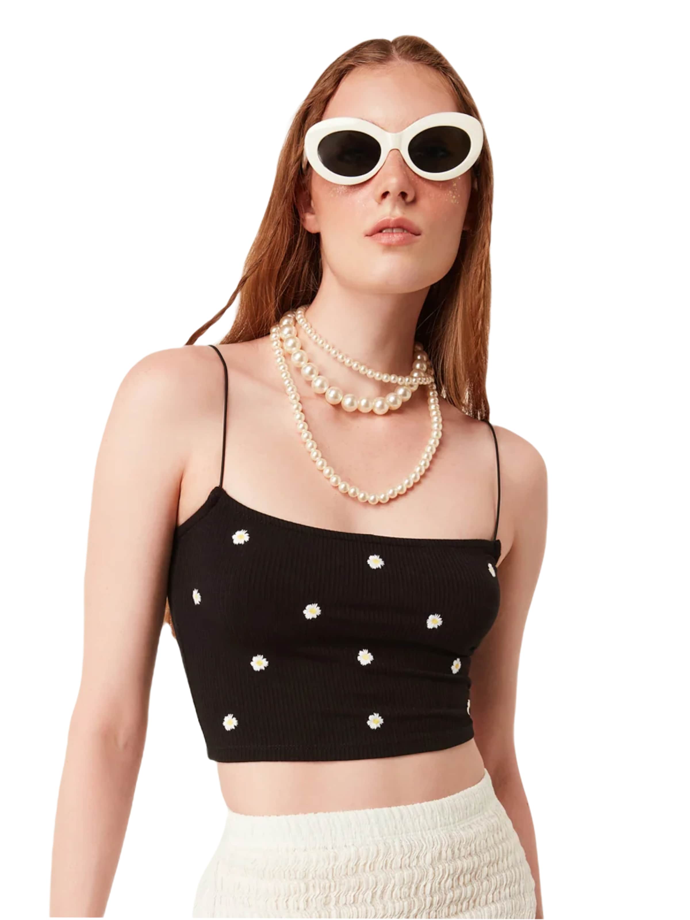 No Matter What Top in Black