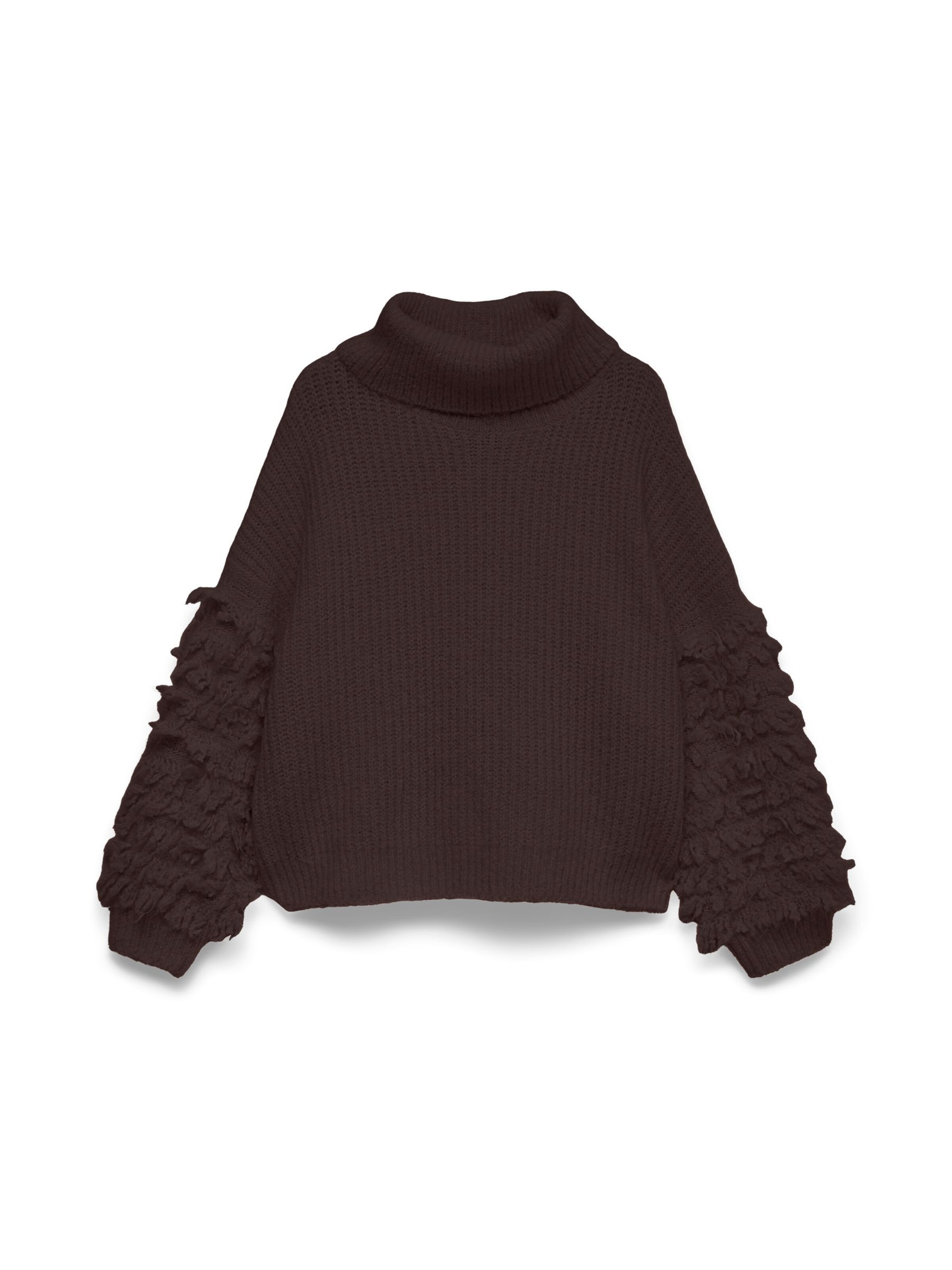 VERO MODA Pullover 'AWDima' in S in dunkelbraun, Produktansicht