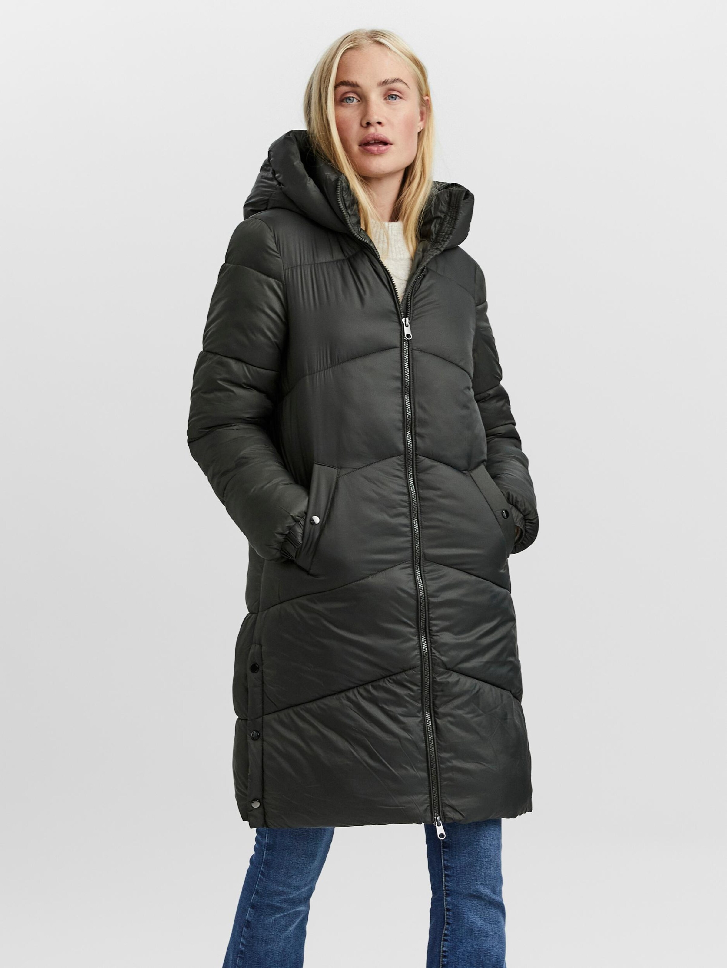 Frauen Große Größen VERO MODA Mantel 'Uppsala' in Khaki - XJ04611 Frauen Große Größen VERO MODA Mantel 'Uppsala' in Khaki - XJ04611