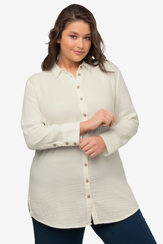 Ulla Popken Blouse in Wit: voorkant