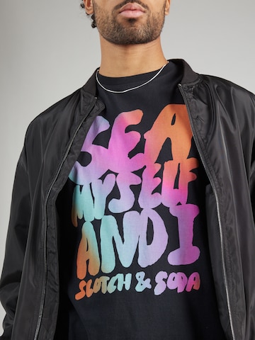 SCOTCH & SODA T-Shirt in Schwarz