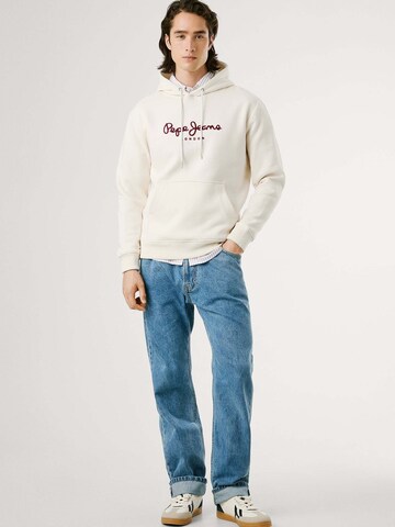 Sweat-shirt 'Macbeth Plain' Pepe Jeans en blanc