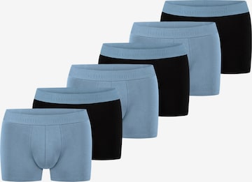 Bruno Banani Boxershorts 'Flowing' in Blau: Vorderseite