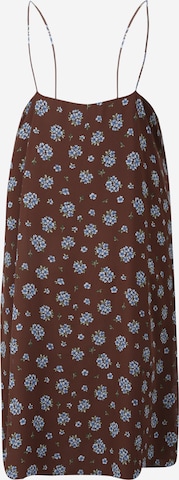 Monki Summer Dress in Brown