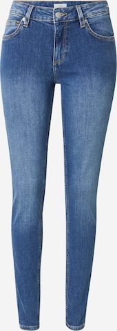 mėlyna QS Siauras Džinsai 'Sadie': priekis