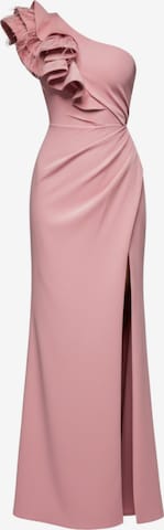 Ombre Avondjurk in Roze: voorkant