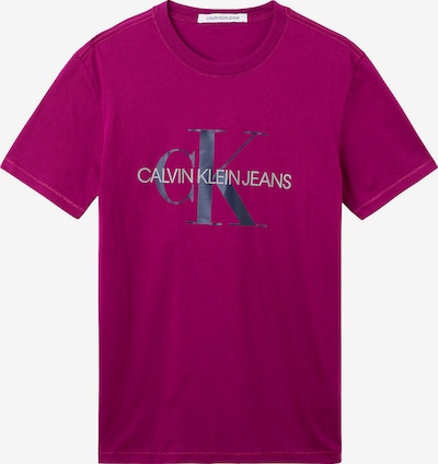 Calvin Klein Jeans Majica u malina / crna / bijela, Pregled proizvoda