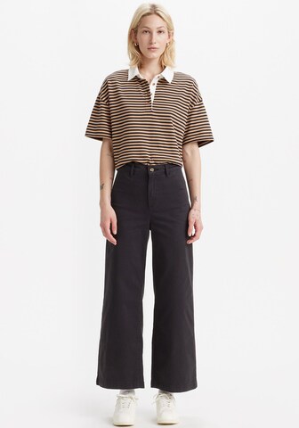LEVI'S ® Wide Leg Chinohose in Schwarz