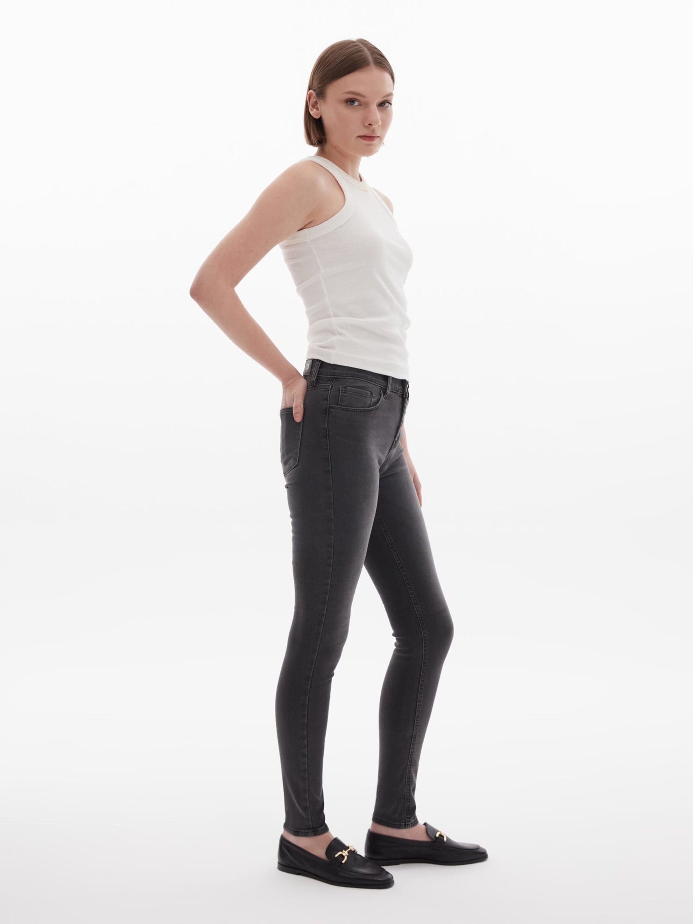 LTB Baggy Jeans 'Nicole' in Grijs