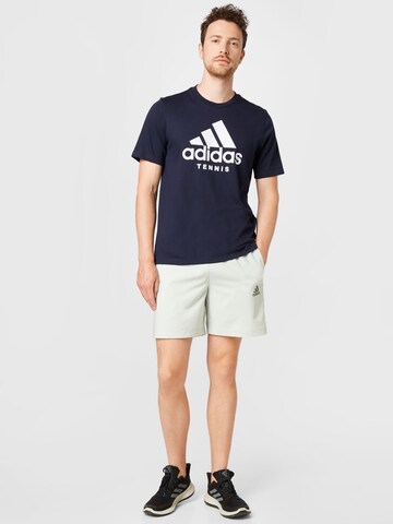 ADIDAS SPORTSWEAR Regular Urheiluhousut 'Aeroready Essentials Chelsea 3-Stripes' värissä vihreä