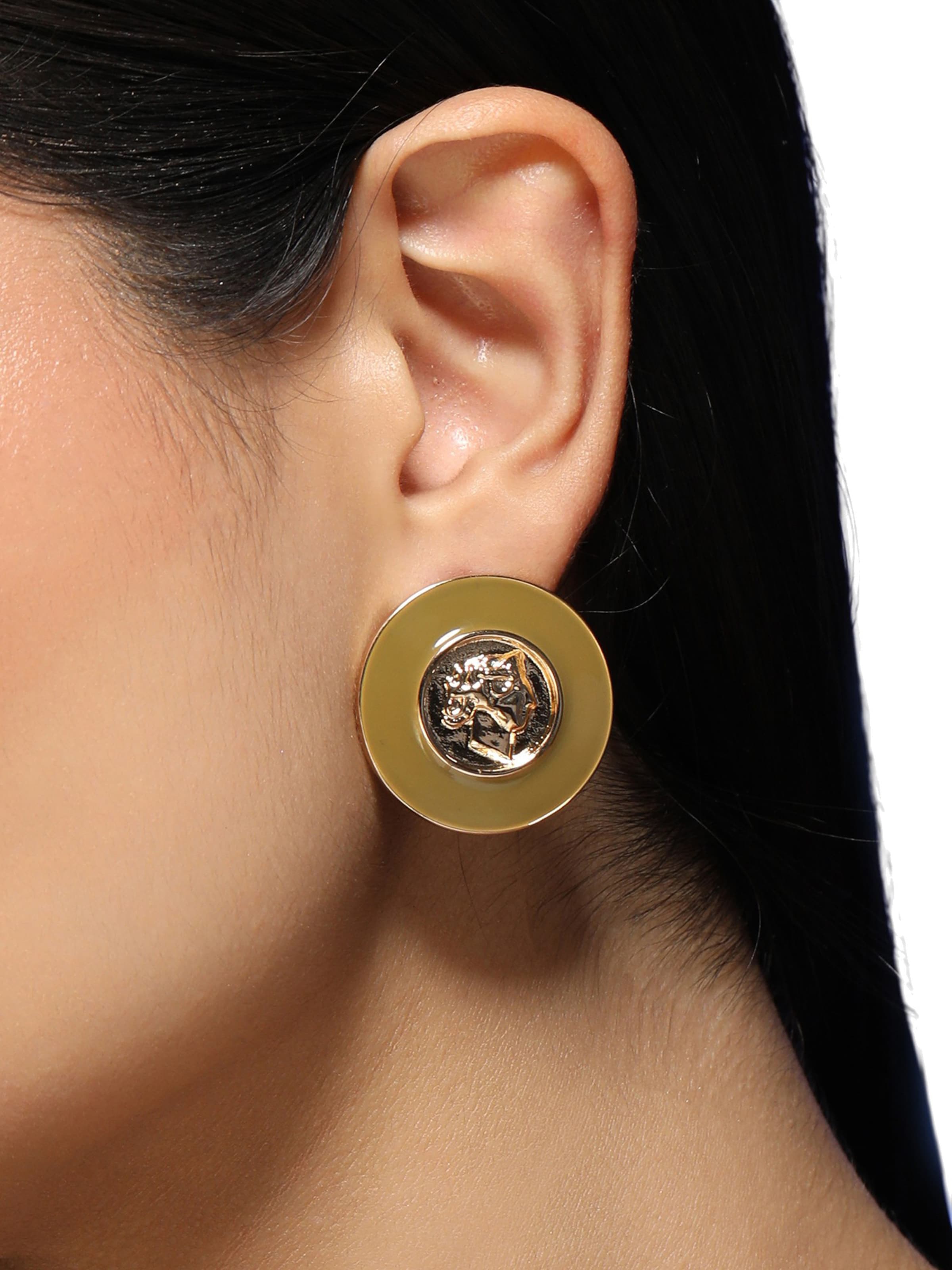 auksinė SOHI Auskarai 'Elora'