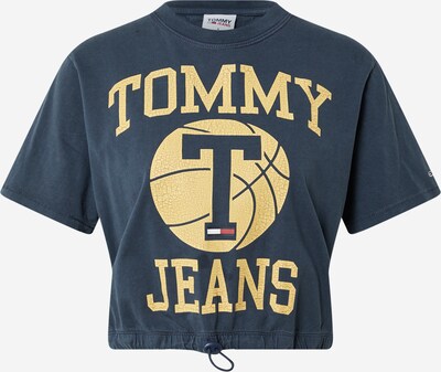 Tommy Jeans Majica u mornarsko plava / svijetložuta / crvena / bijela, Pregled proizvoda