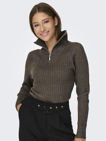 JDY Sweater 'MAGDA' in Brown: front