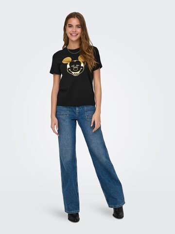 ONLY - Camisa 'ONLMickey' em preto