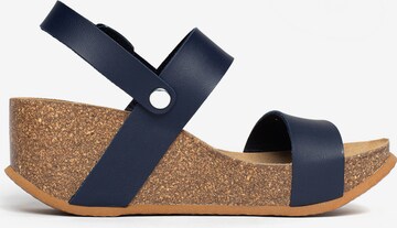 Bayton Strap sandal 'Selene' in Blue