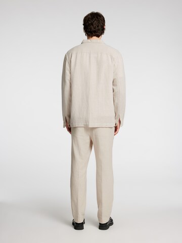 SELECTED HOMME Средняя посадка Рубашка 'SLH-Leroy Sun' в Бежевый