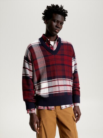 TOMMY HILFIGER Pullover in Rot: Vorderseite