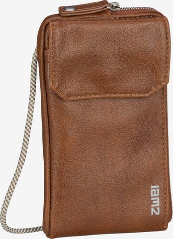 ZWEI Crossbody Bag 'Mademoiselle' in Brown: front