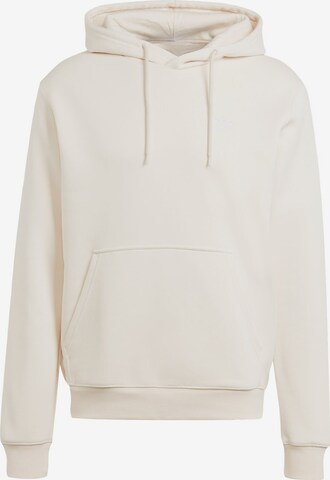 ADIDAS ORIGINALS Sweatshirt 'Trefoil Essentials' i beige: framsida