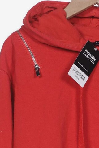 Reserved Sweatshirt & Zip-Up Hoodie in XS in Red