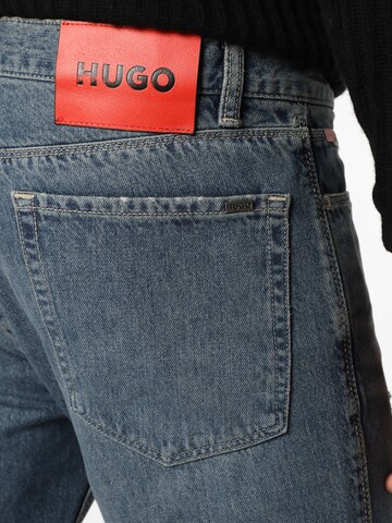 HUGO Normální Džíny 'Hugo 708' – modrá