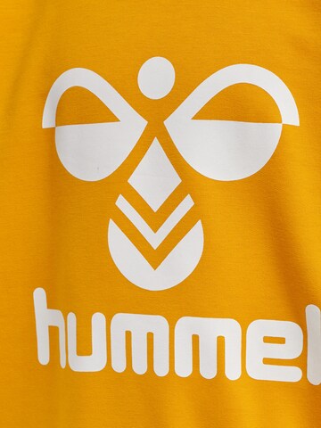 Hummel Athletic Sweatshirt 'Dos' in Yellow