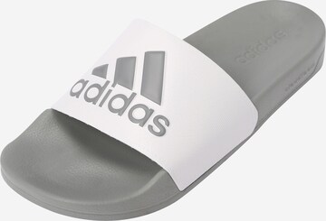 ADIDAS SPORTSWEAR Beach & Pool Shoes 'Adilette' in White: front